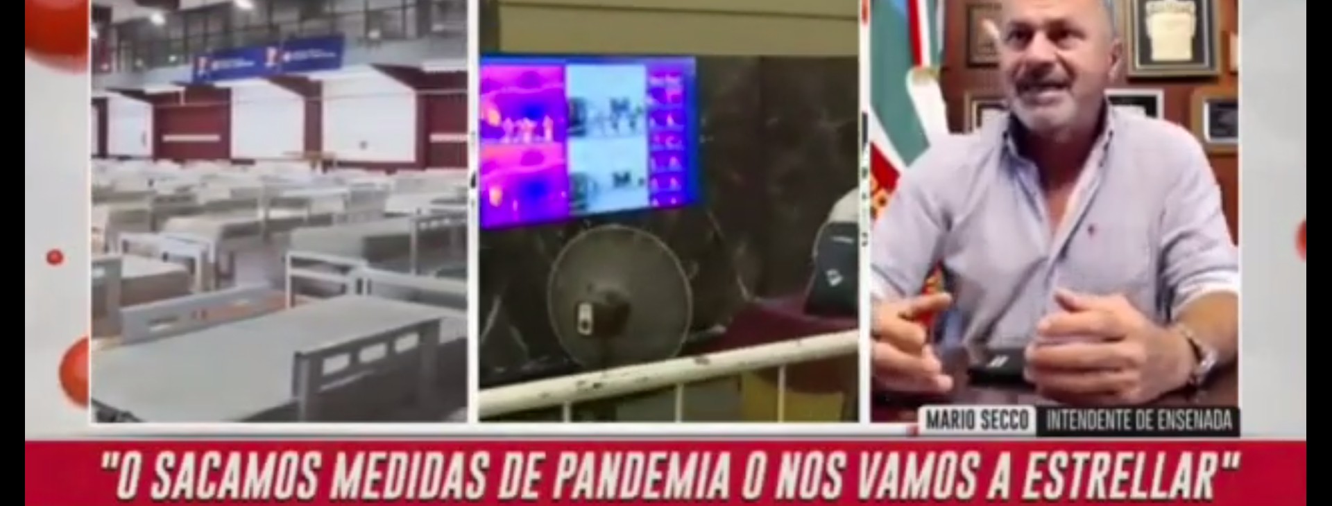 Imágen de Mario Secco en C5N