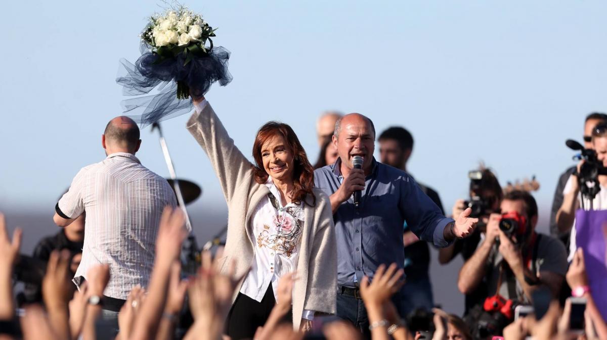 Imagen de Cristina Fernández de Kirchner y Mario Secco